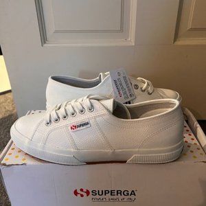 COPY - Superga Leather shoes - UNWORN WITH BOX/TAGS
